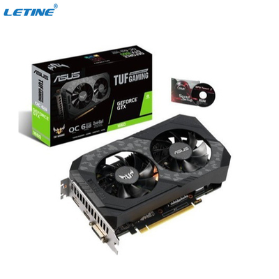GDDR6 광부 그래픽 카드 아서스 지포스 GTX 1660 Ti 6 GB TUF OC 비디오 카드