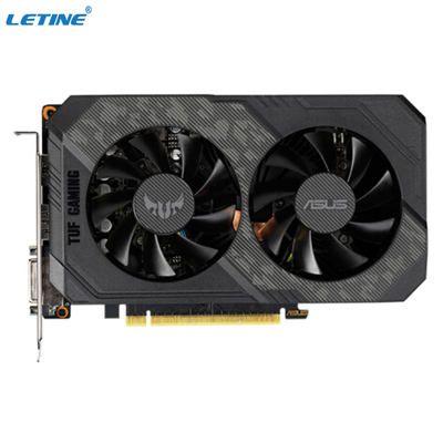 GDDR6 광부 그래픽 카드 아서스 지포스 GTX 1660 Ti 6 GB TUF OC 비디오 카드