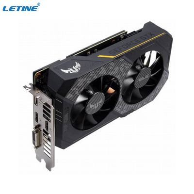 GDDR6 광부 그래픽 카드 아서스 지포스 GTX 1660 Ti 6 GB TUF OC 비디오 카드