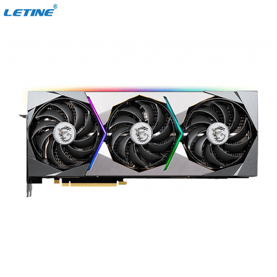 MSI 지포스 RTX 3080 Ti SUPRIM Ｘ 게임 그래픽 카드를 게임하기 위한 12G 마이닝 그래픽 카드