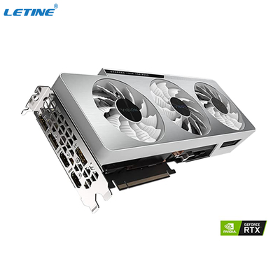 게임하기 위한 LHR Nvidia 그래픽 카드 기가바이트 지포스 RTX 3080 비전 OC 10G 그래픽 카드