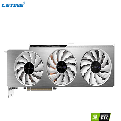 게임하기 위한 LHR Nvidia 그래픽 카드 기가바이트 지포스 RTX 3080 비전 OC 10G 그래픽 카드