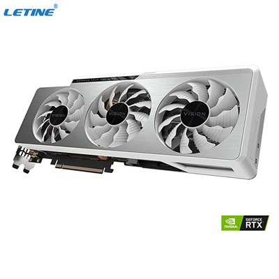 게임하기 위한 LHR Nvidia 그래픽 카드 기가바이트 지포스 RTX 3080 비전 OC 10G 그래픽 카드