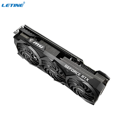 MSI 지포스 RTX 3080 VENTUS 3X 10GB GDDR6X 광부 그래픽 카드 HDMI 인터페이스 8gb 그래픽 카드