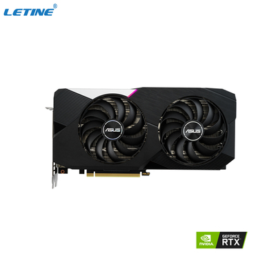 잠금장치 하시라테 게임 그래픽 카드 아서스 DUAL-RTX3060TI-O8G-V2