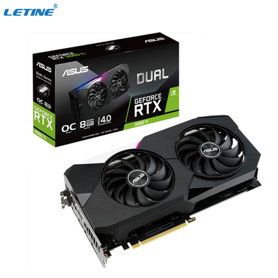 잠금장치 하시라테 게임 그래픽 카드 아서스 DUAL-RTX3060TI-O8G-V2