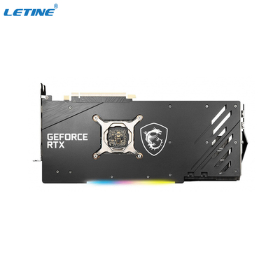 1852MHz LHR 그래픽 카드 VGA 3060 그래픽 카드 MSI 지포스 RTX 3060 게임 Ｘ 트리오 12G