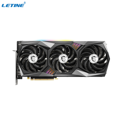1852MHz LHR 그래픽 카드 VGA 3060 그래픽 카드 MSI 지포스 RTX 3060 게임 Ｘ 트리오 12G