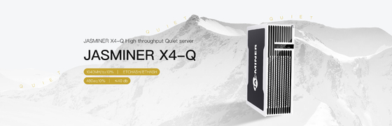 자스미네르 X4-Q 3U 표준 광부 1040mh 480W 40 DB (데시벨) 에트하시 Algo 숨겨진 마운팅 귀