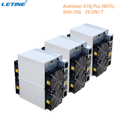 이더넷 인터페이스 BTC Asic 광부 비트마인 앤트미네르 S19j 프로 96번째 29.5W/T