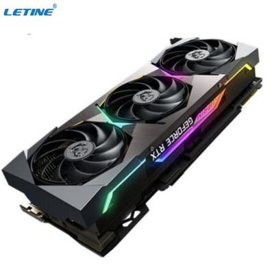 3 팬들 광부 그래픽 카드 RTX 3090TI Msi SUPRIM Ｘ 24GB GDDR6X 384 비트 480W
