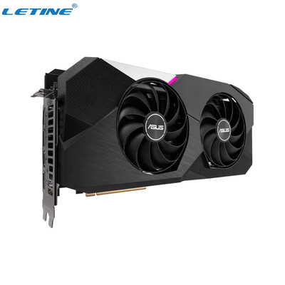 Gpu 마이닝 장비를 위해 그래픽 카드 아서스 DUAL-RX6700XT-12G를  채굴하는 DirectX12