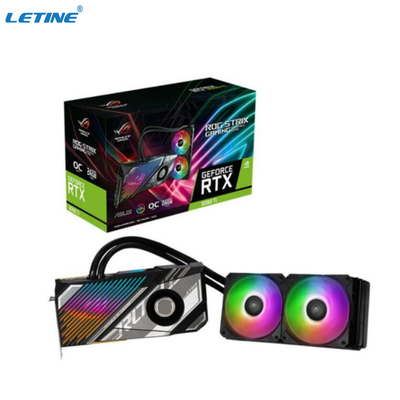 GDDR6 GPU 마이닝 비디오 카드 아서스 로그 스트릭스 RTX3090 O24G