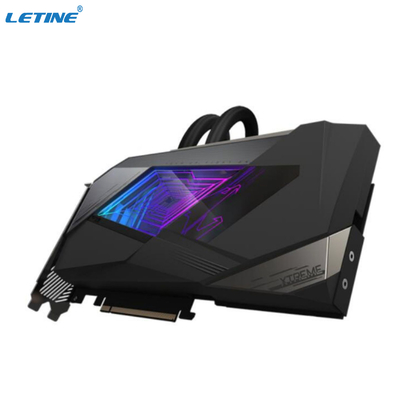 936 GB/S 광부 그래픽은 워터포스 기가바이트 아오루스 지포스 르트스 3090 엑스트레메를 빗질합니다 24g