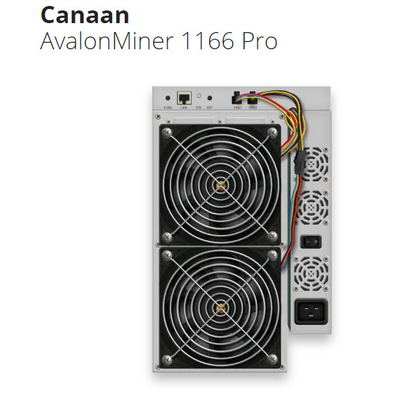 SHA 256 비트코인 ASIC 광부 아발론 광부 1166년 프로 81Th/S 12038X4 파스