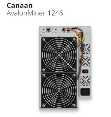 3420W 아발론 Asic 광부 아발론 1246년 -1시 -1분 SHA 256 알고리즘