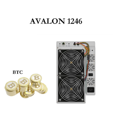 A1246 87T BTC Asic 광부 가나안 아발론 1246년 87T SHA 256 알고리즘