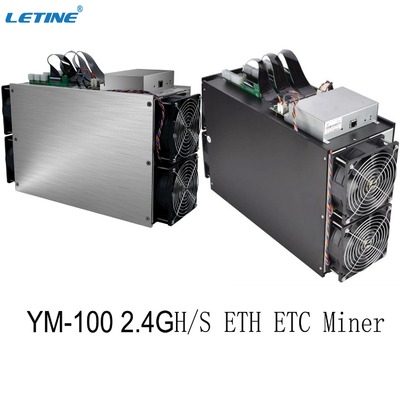 YM-100 Asic ETH 광부 에트하시 알고리즘 비밀당원 이더음 채굴기 블록체인 광부 2400MH 2200M 2100M명