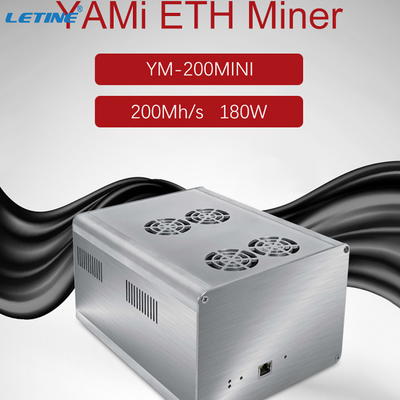 집을 위한 YM-200 작은 이더음 ASIC 광부 등 ETH 비밀당원 에트하시 200MH 180W